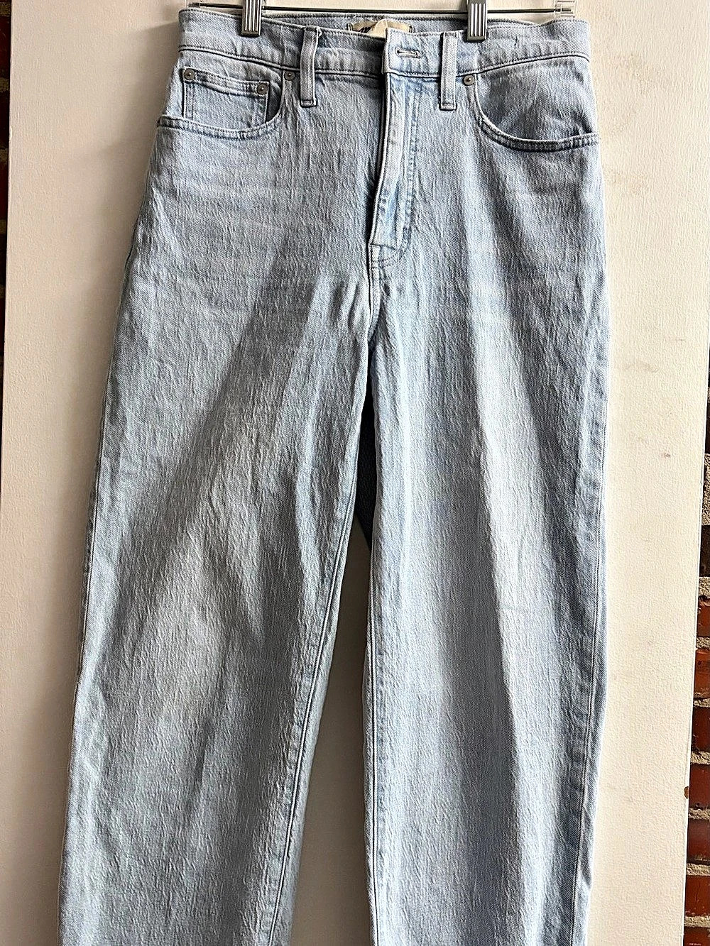 Madewell Straight Leg Jeans in Blue Waist 27